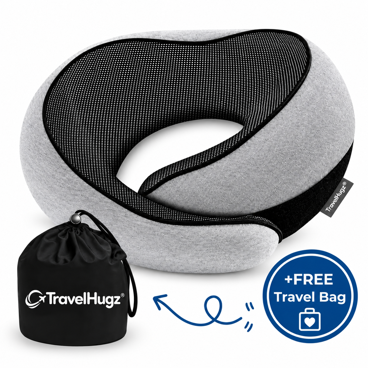 TravelHugz® Travel Pillow