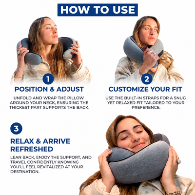 TravelHugz® Travel Pillow