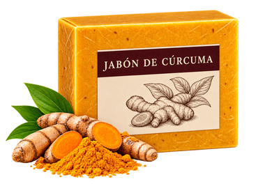 Jabón Antimanchas de cúrcuma
