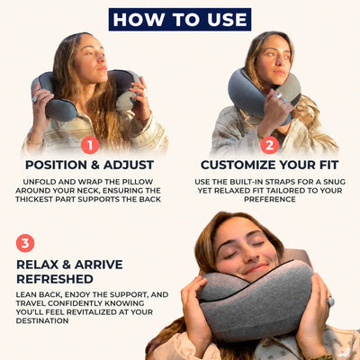 TravelHugz® Travel Pillow